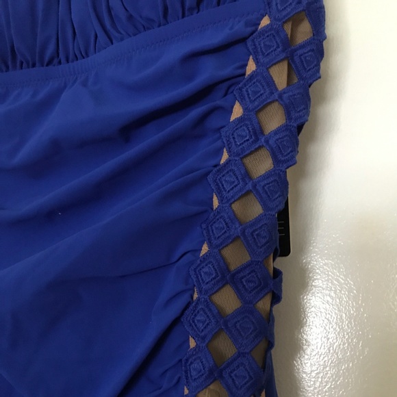 NWT $128 PROFILE BY GOTTEX Tummy Control Swimsuit 6 - Picture 5 of 9